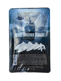 Сельдь тихоокеанская филе-кусочки в масле с луком 400г